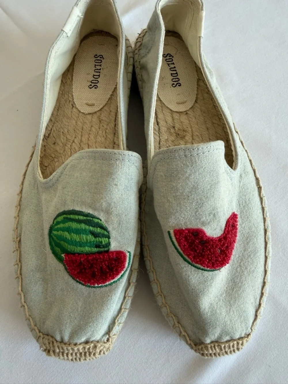 Soludos Watermelon Smoking Slipper
